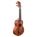 Kadence Wanderer Series ukulele with Bag 21'' Soprano Size Brown Mahogany wood Ukulele