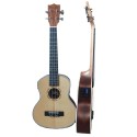 Gravier Tenor Ukulele with inbuilt Tuner + Equalizer and bag - 26 Inch Brown, Natural wood Colour Professional Musical Instrument Ukelele With Bag for Adults/ Kids 04 Strings Nylon Premium Mahogany travel guitar mini guitar