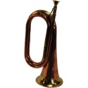 New Indian Brass Bugle Trumpet for Festivals Band Ska Puja Diwali Pocket Orchestra Bigul Gift british regiment