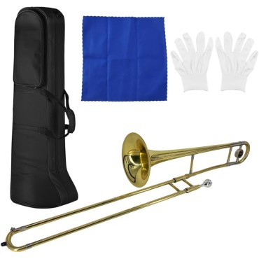 Rowell Alto Bb Trombone Lacquer YWTM-1051N made in Taiwan with Hard Case Brass Instrument for school band performances marching band instrument kandy musical hub Alto Trombone Rowell Alto Bb Trombone Lacquer YWTM-1051N made in Taiwan with Hard Case Brass Instrument for school band performances marching band instrument kandy musical hub Alto Trombone