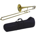 Rowell Alto Bb Trombone Lacquer YWTM-1051N made in Taiwan with Hard Case Brass Instrument for school band performances marching band instrument  kandy musical hub Alto Trombone 