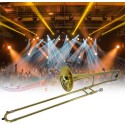 Rowell Alto Bb Trombone Lacquer YWTM-1051N made in Taiwan with Hard Case Brass Instrument for school band performances marching band instrument  kandy musical hub Alto Trombone 