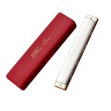 Qi Mei 28 hole Octave Harmonica C key