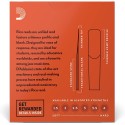 1 pc Rico 2.0 2.5 3.0 Clarinet reed D’Addario Woodwinds Bb Clarinet Reeds - Reeds for Clarinet - Thinner Vamp Cut & Unfiled for Ease of Play, Traditional Blank for Clear Sound - Clarinet Reeds 2.5 Strength
