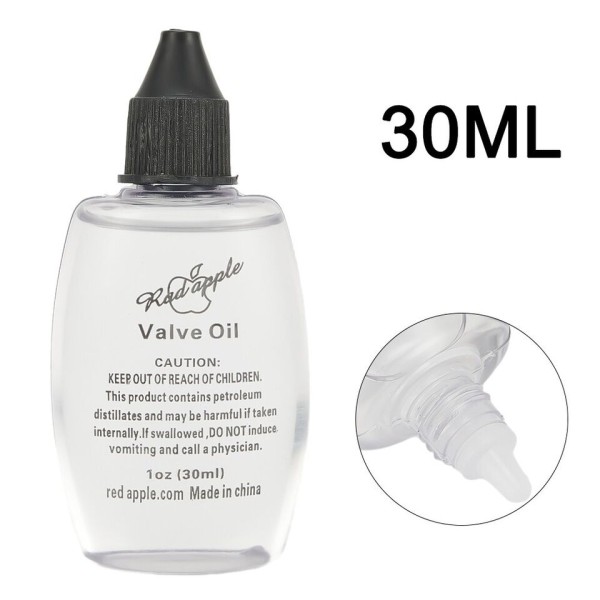 30ml Valve Oil Slide Key Oil For trumpet Saxophone Brass Instruments Clarinet Flute Cornet Tenor Horn Sax Accessories Brass Instruments Saxophone Oil Flute Trumpet Trombone