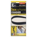 BG S10SH Alto/ Tenor Saxophone Comfort Strap with Snap Hook Unisex Black