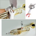 Trumpet Card Holder Marching Clamp-on Lyre Clamp Sheet Music Clip Stand Instrument Holder Trumpet Marching Lyre