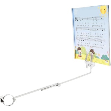 Flute Card Holder Stand Cup Holder Expander Music Holder Clip Paper Clip Holder Flute Sheet Music Folder Flute Music Sheet musical instrument accessories