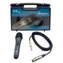 Freepower P 2100 Handheld Microphone with Hard Case and 4 Meter Cable Durable Best quality Professional Dynamic Wired Microphone Sri Lanka Handheld Mic – Freepower P-2100 kandy musical hub proffessional mic P2100 2100