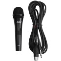 Soundking EH040 Wired Microphone | Professional Dynamic Vocal Mic for Karaoke, Meetings & Conferences | Clear Sound Handheld Microphone with Cable | Durable Metal Body Singing Mic | 1 Year Warranty Soundking EH040 Mic