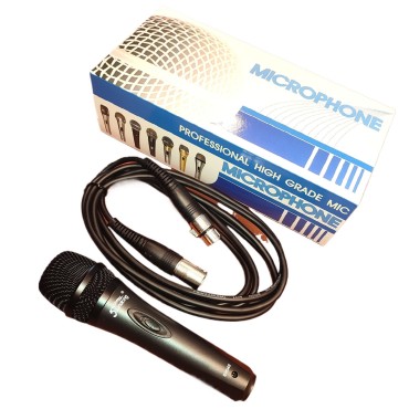 Soundking wired Microphone EH042 with 03 meter Wire Mic for Meetings karoke singing mic conference