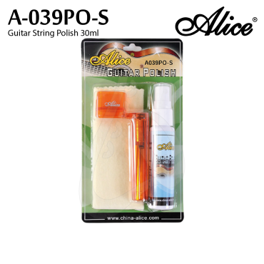 Alice A039PO-B Guitar Polish Kit with 2 in 1 String Winder & Cleaning Cloth Fretboard Cleaner Polish for Acoustic Electric Guitar Maintenance Shine Protection Instrument Care Kit Kandy Musical Hub Sri Lanka