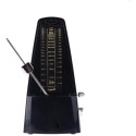 Metronome tuner musical instrument accessories for guitar/ piano/ violin Achieve perfect timing in your practice sessions Antique Vintage Tower Type Square Wind up Mechanical Metronome Traditional Metronome 40-208bpm, for Piano Guitar Bass Drum Violin