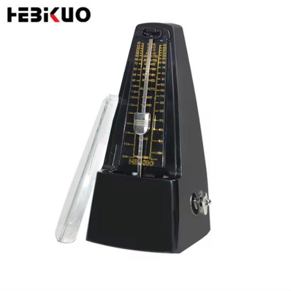 Metronome tuner musical instrument accessories for guitar/ piano/ violin Achieve perfect timing in your practice sessions Antique Vintage Tower Type Square Wind up Mechanical Metronome Traditional Metronome 40-208bpm, for Piano Guitar Bass Drum Violin