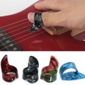 1pc Thumb Picks and 3pcs Index Finger Picks, Medium, Flat Thumb picks, Celluloid Guitar Thumb Finger Picks Guitar Accessories Thumb Picks and Finger Picks Set – Medium Flat Celluloid Guitar Thumb Pick & Finger Picks for Acoustic, Classical & 