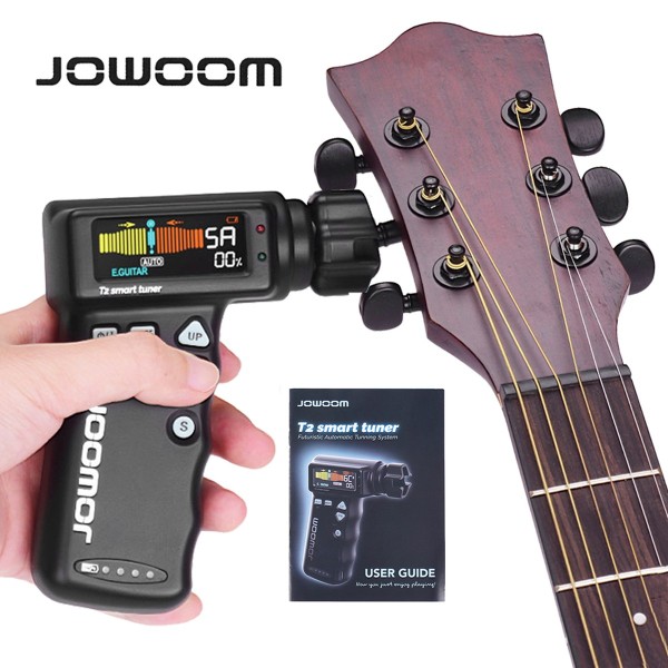 Automatic Smart Guitar Tuner for all String Instruments (Electric & Acoustic Guitars,Ukulele, Mandolin, Banjo, etc.) Guitar String Winder Smart Automatic  Ukulele Tuner Fast Acoustic Guitars Auto-Tuner With 180RPM Electric String Winder