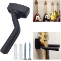 Guitar Hanger Keep Hook Holder Wall Mount Short arm for All Size Guitars, Bass, Mandolin, Banjo, Violin, Ukulele Guitar Short Hanger
