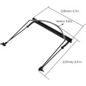 Harmonica Holder, Mouth Organ Holder Harmonica Holding Bracket Harmonica Neck Holder for 16, 20, 24, 28  Holes Harmonica