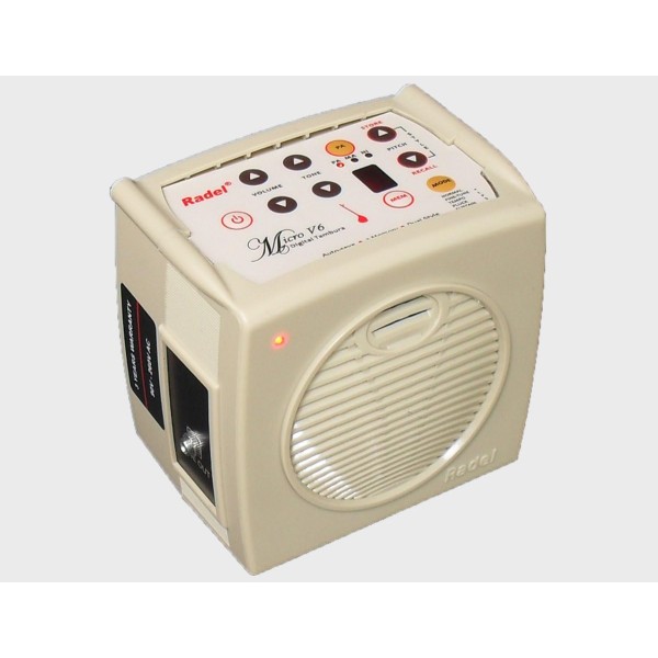 Radel Digital/ Electronic Tanpura with Bag Micro Drone Indian Digital Ultra Compact Full Function Audio Output with Tanpura Box, Instruction Manual, Power Cord, Bag 