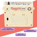 Raagini Digital Electronic Tanpura with Instruction Manual, Power Cord, Bag Tambura 