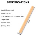 1 pc Violin Sound Post Durable Spruce Violin Column Sound Post Parts Accessories 