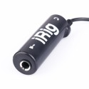 Original iRig Guitar Audio Interface Analog Adapter for iPhone iPad iPod Touch Mac Electric Guitar Bass Recording Converter Amp Simulator Portable 3.5mm Guitar Interface for GarageBand AmpliTube iOS Mac USB Audio Recording Black