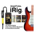 Original iRig Guitar Audio Interface Analog Adapter for iPhone iPad iPod Touch Mac Electric Guitar Bass Recording Converter Amp Simulator Portable 3.5mm Guitar Interface for GarageBand AmpliTube iOS Mac USB Audio Recording Black