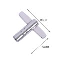 Drum Tuning Key Standard Square Lug Chrome Plated Drum Key for All Drums Snare Bass Drum Tension Key Durable Universal Drum Tuner for Drum Head Adjustment Kandy Musical Hub Sri Lanka