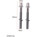 2pcs Drum Lug Mounting Screws Snare Drum Lugs 