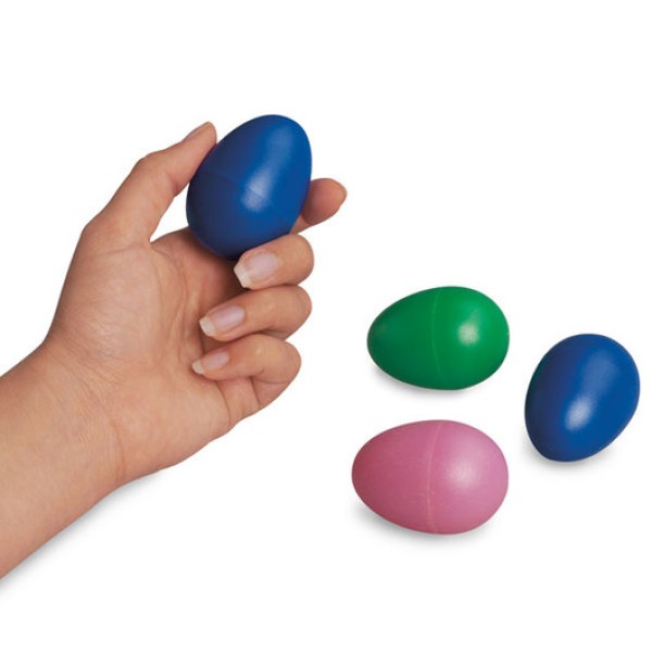 2 pcs of Plastic Egg Shakers